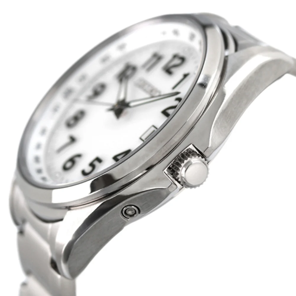 Seiko Selection SBTM327 Titanium Men's solar Quartz watch - Image 4
