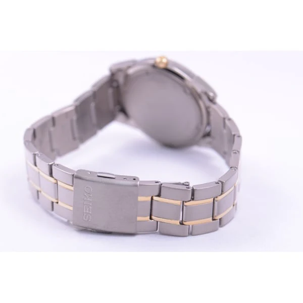 SEIKO SGG733P1 Men's Quartz Combination Bracelet Water Resistant 10BAR Sapphire Crystal Stylish Watch - Image 5