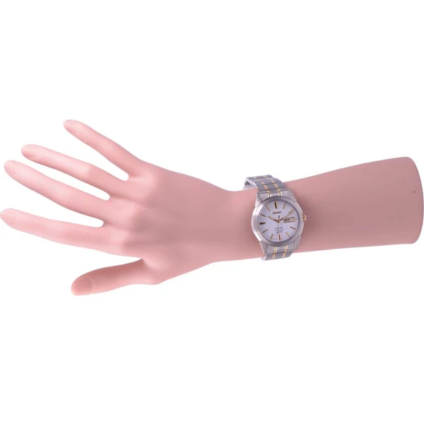 SEIKO SGG733P1 Men's Quartz Combination Bracelet Water Resistant 10BAR Sapphire Crystal Stylish Watch - Image 6