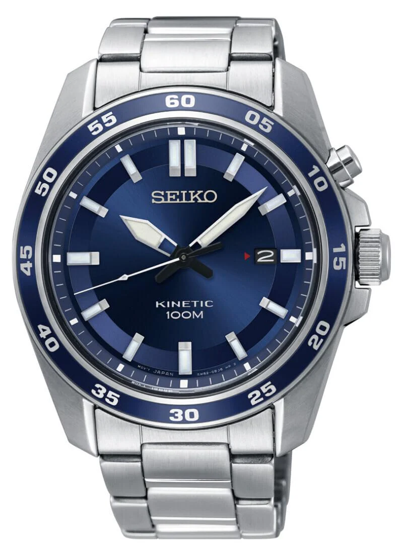 SEIKO SKA783P1 Kinetic Men's Stainless Steel Watch