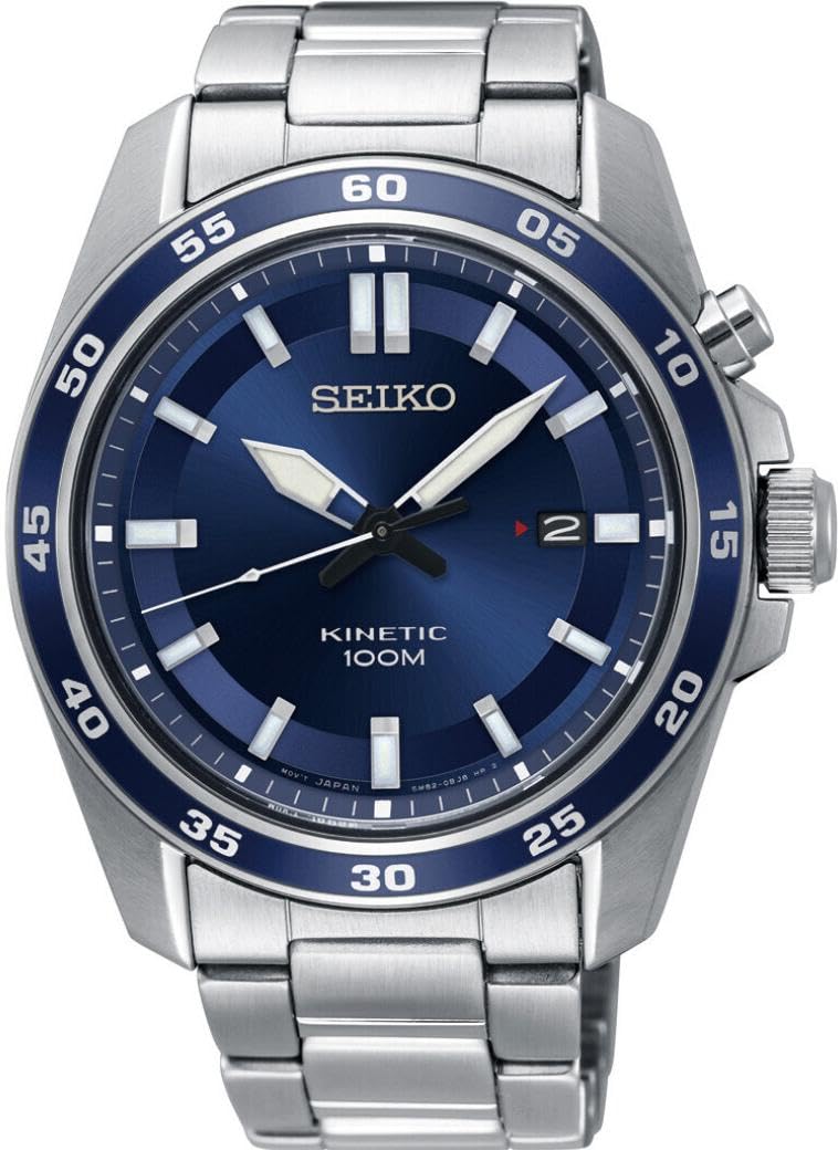 SEIKO SKA783P1 Kinetic Men's Stainless Steel Watch - Image 2