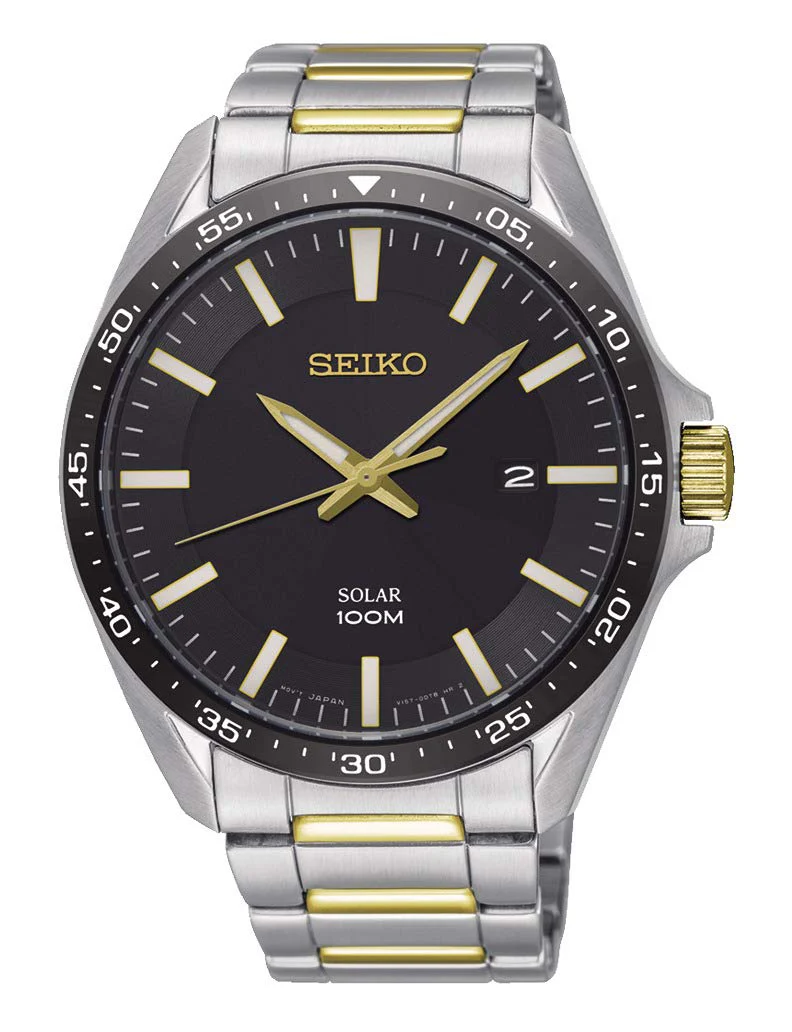 SEIKO SNE485P1 Solar Men's Stainless Steel Watch