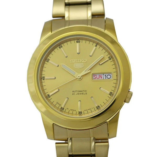 SEIKO SNKE56K1 Automatic Movement Stainless Steel Bracelet Water Resistant Classic Design