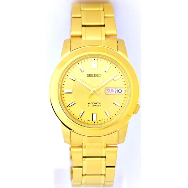 SEIKO SNKK20K1 Automatic Movement Stainless Steel Case Water Resistant Elegant Design
