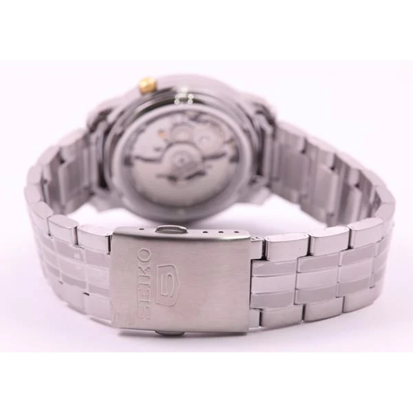 SEIKO SNKK67K1 Stylish Seiko 5 Automatic Watch with Stainless Steel Bracelet, Durable Water Resistance and Elegant Design for Everyday Wear - Image 5