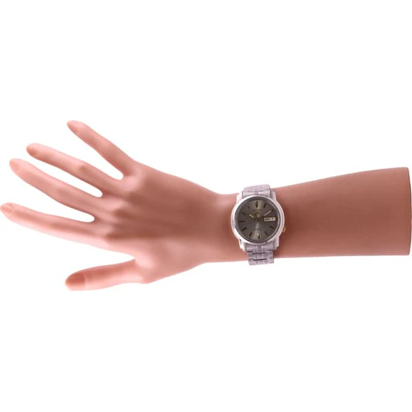 SEIKO SNKK67K1 Stylish Seiko 5 Automatic Watch with Stainless Steel Bracelet, Durable Water Resistance and Elegant Design for Everyday Wear - Image 6