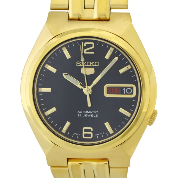 SEIKO SNKL66K1 Automatic Movement Stainless Steel Case Black Dial Water Resistant 38mm
