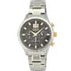 SEIKO SPC151P1 Chronograph 100M Water Resistant Stainless Steel Bracelet Black Dial Men's Watch 1 Year Warranty - Image 2