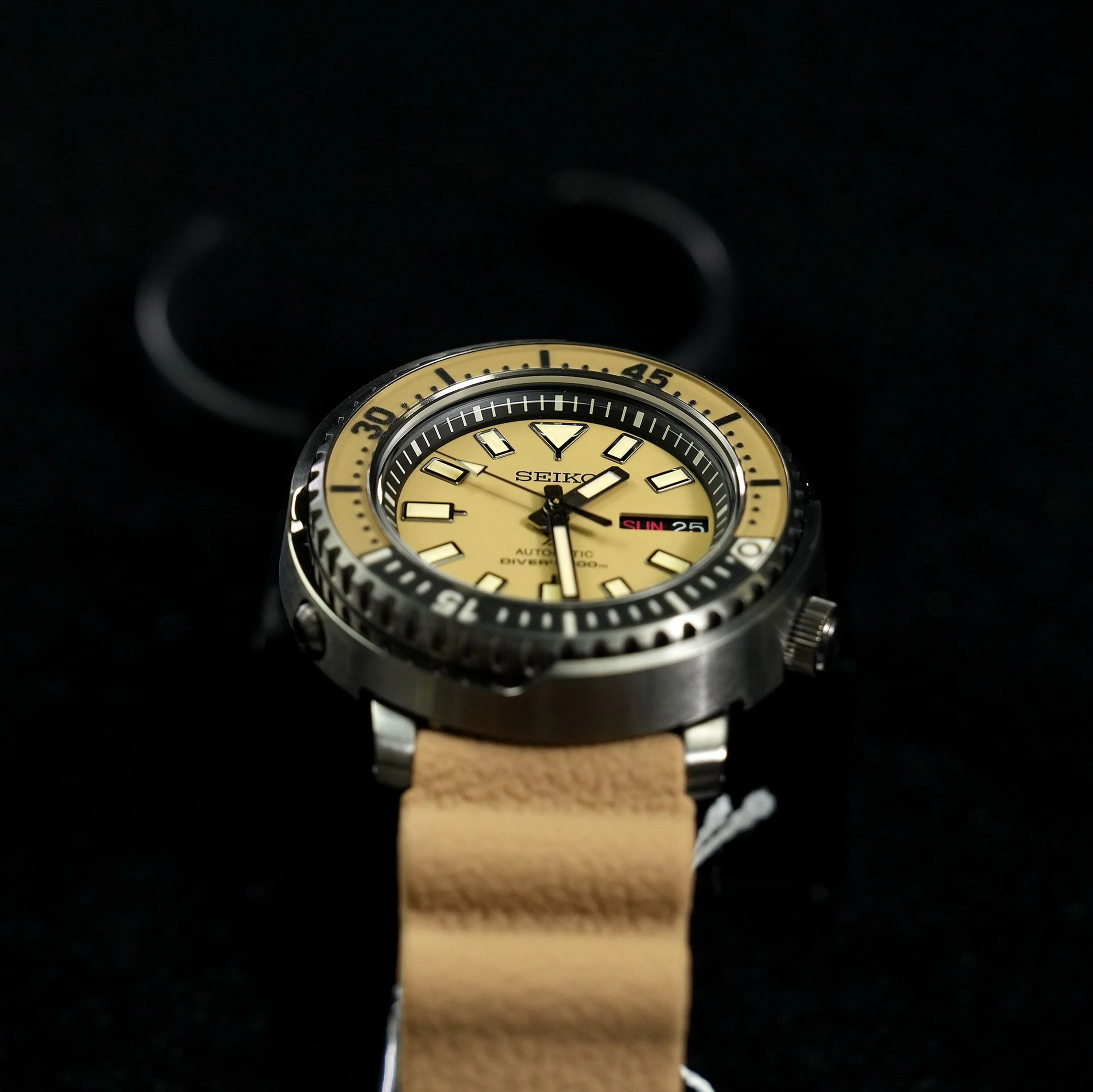 Seiko SRPE29J1 /SRPE29 Prospex Urban Safari Automatic 24 Jewels Brown Dial Watch - Image 2