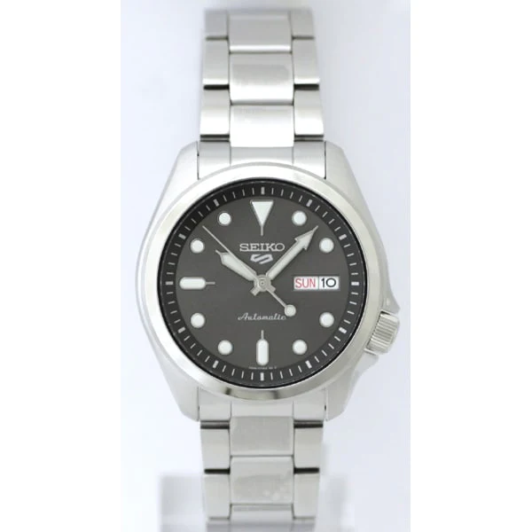 SEIKO SBSA041/SRPE51K1 5 Sports Automatic Men's Watch Stainless Steel Band Water Resistant 1-Year Warranty