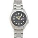 SEIKO SRPE57K1 5 Sports Auto Men's Black Metal Band Water Resistant Durable Design 1 Year Warranty - Image 2