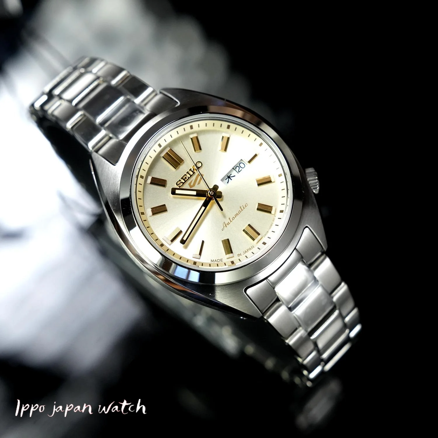 SEIKO SRRA011/SRE023J1 Mechanical Automatic Seiko 5 Sports Champagne Gold - Genuine Product with Durable Design and Reli - Image 2