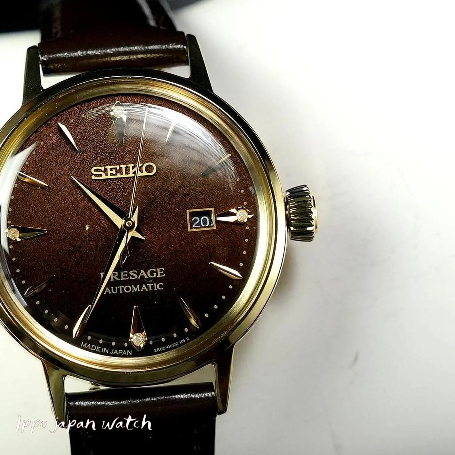 Seiko Presage SRRW008/SRE020J1 Automatic Mechanical Ladies' Wristwatch Cocktail Time 2025.9 release - Image 8