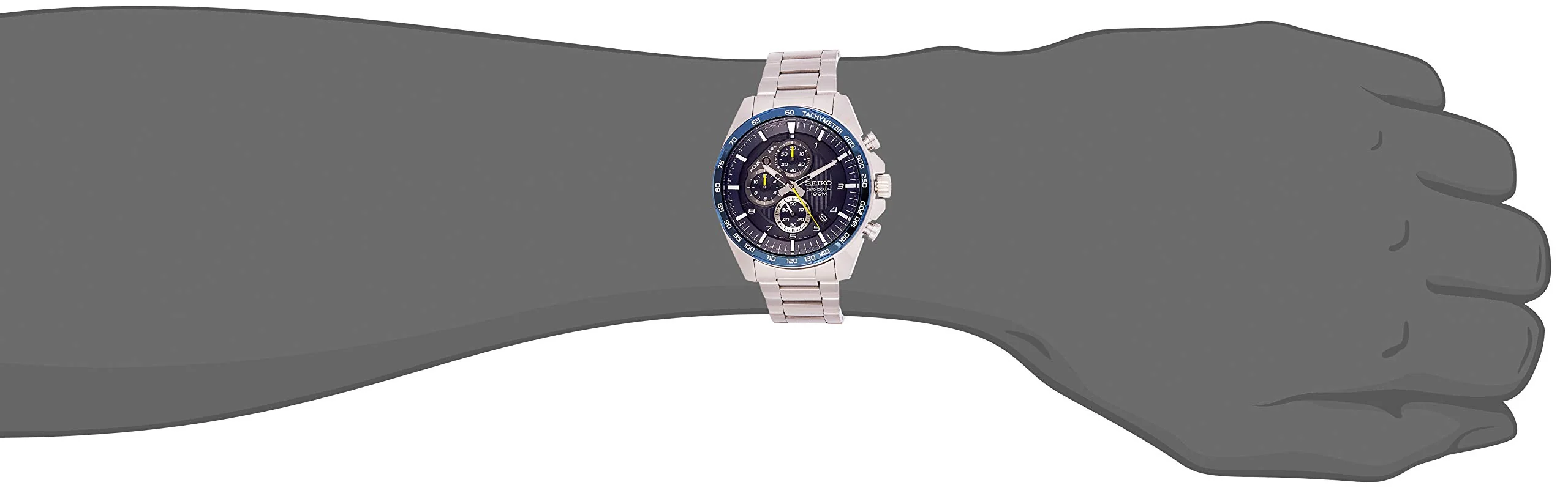 SEIKO SSB321P1 Quartz Chronograph Men's Watch - Image 4