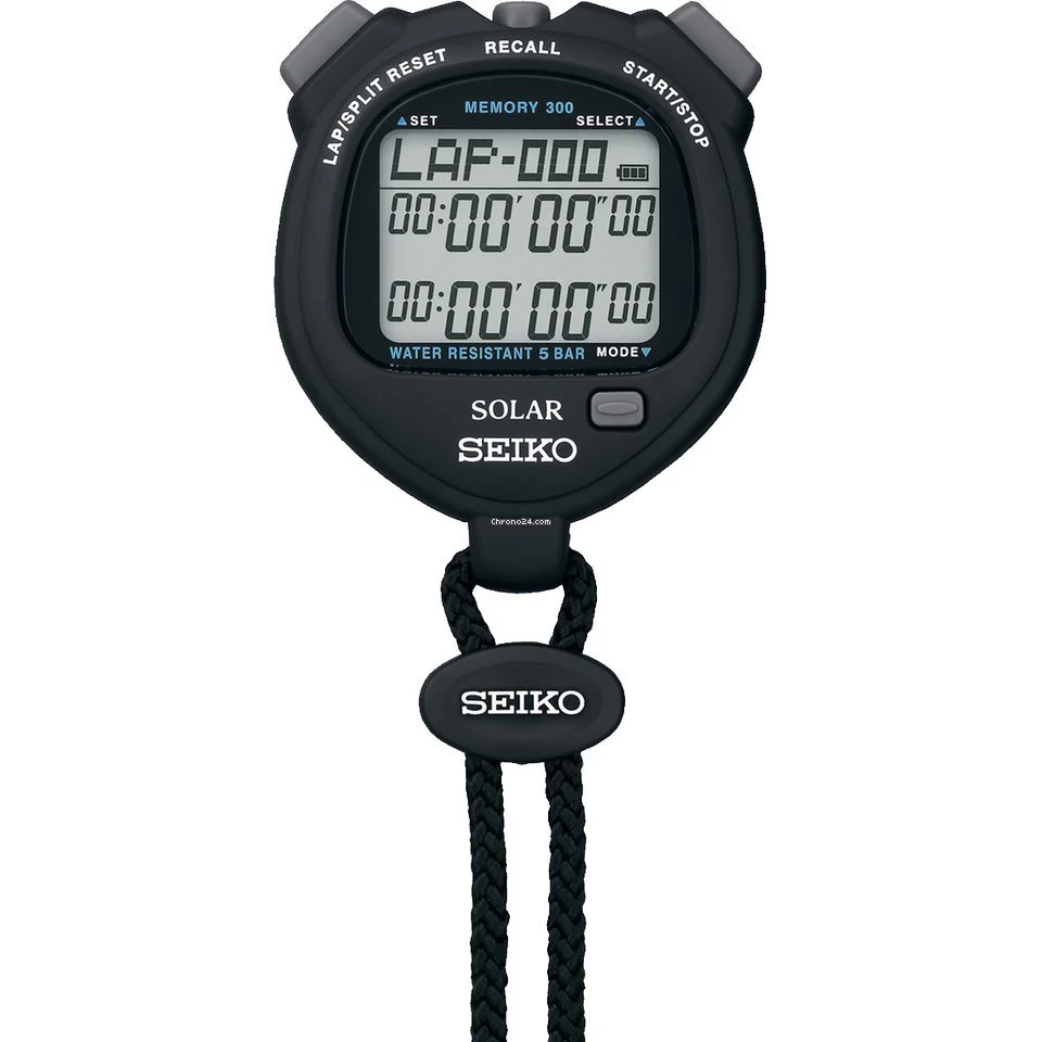 SEIKO Stopwatch SVAJ001 solar waterproof watch