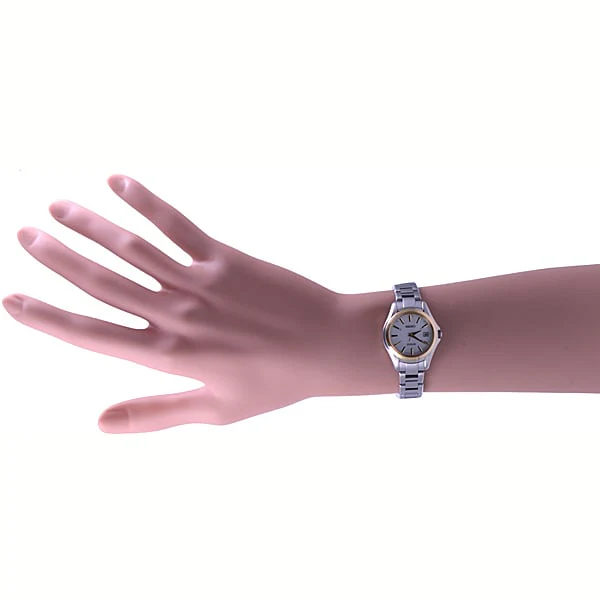 SEIKO SWCW098 Ladies EXCELINE Solar Radio Controlled Watch with Elegant Design, Eco Friendly Solar Power, and Precision Timekeeping - Image 6