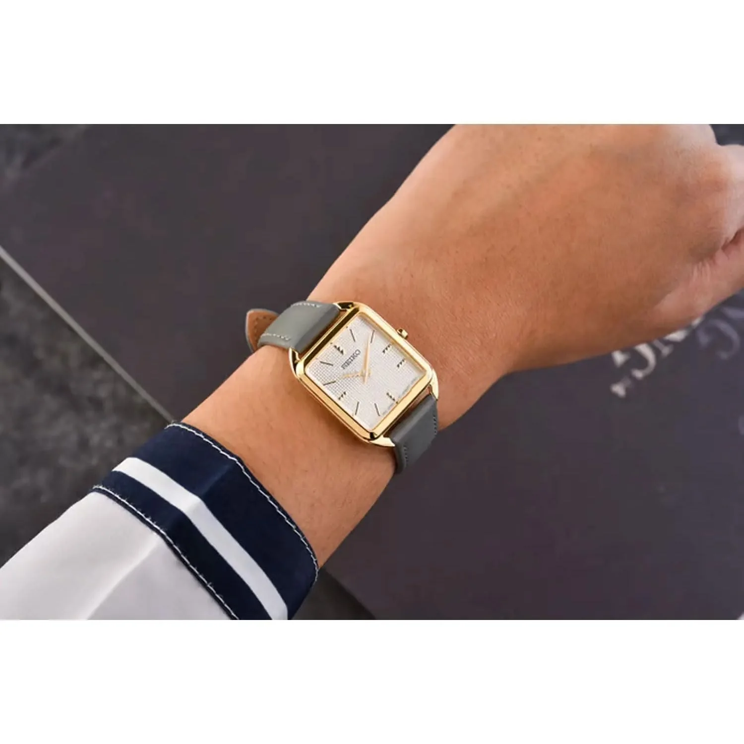 SEIKO SWR090P1 Gold-Plated Women's Quartz Watch - Image 6