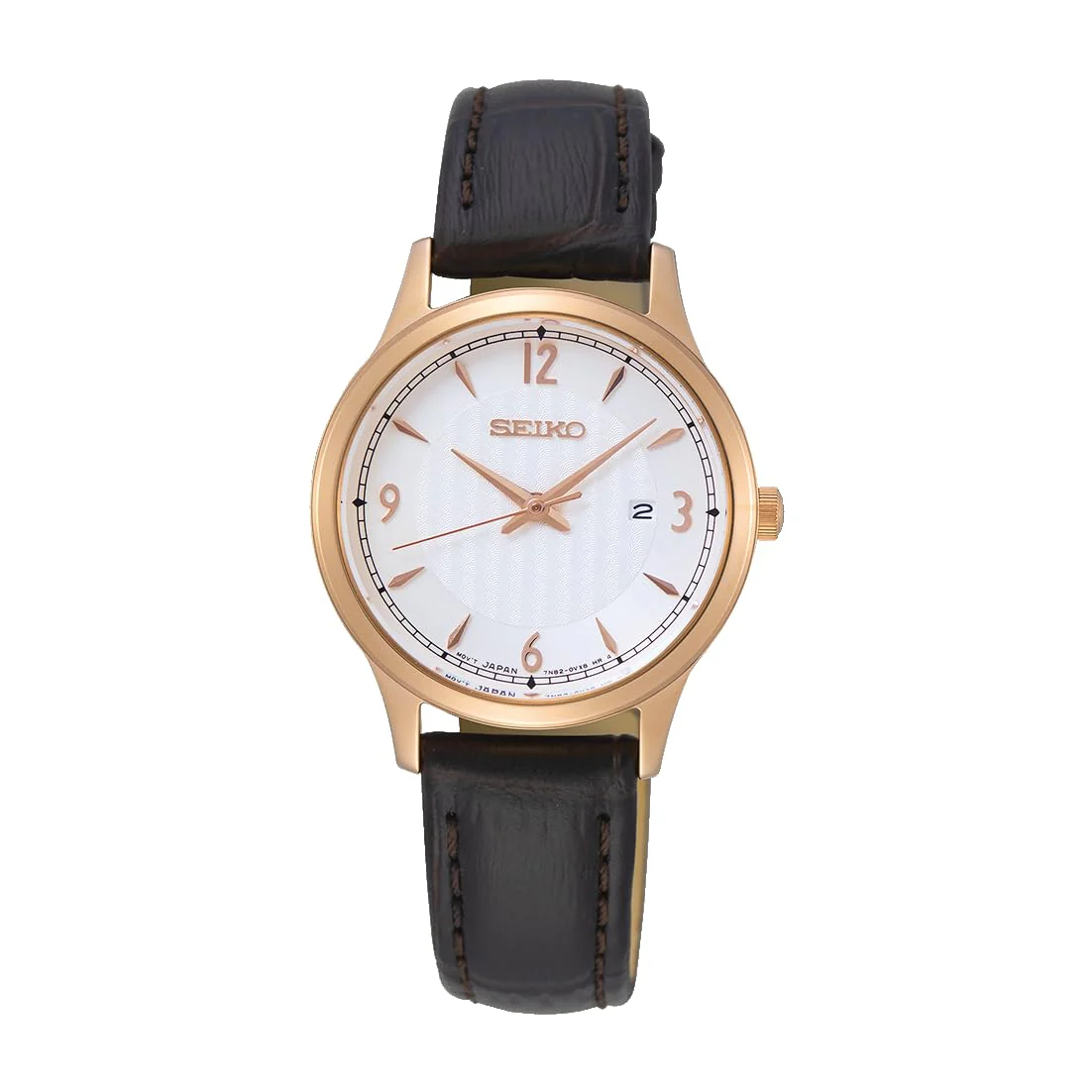 SEIKO SXDG98P1 Quartz Black Strap Watch