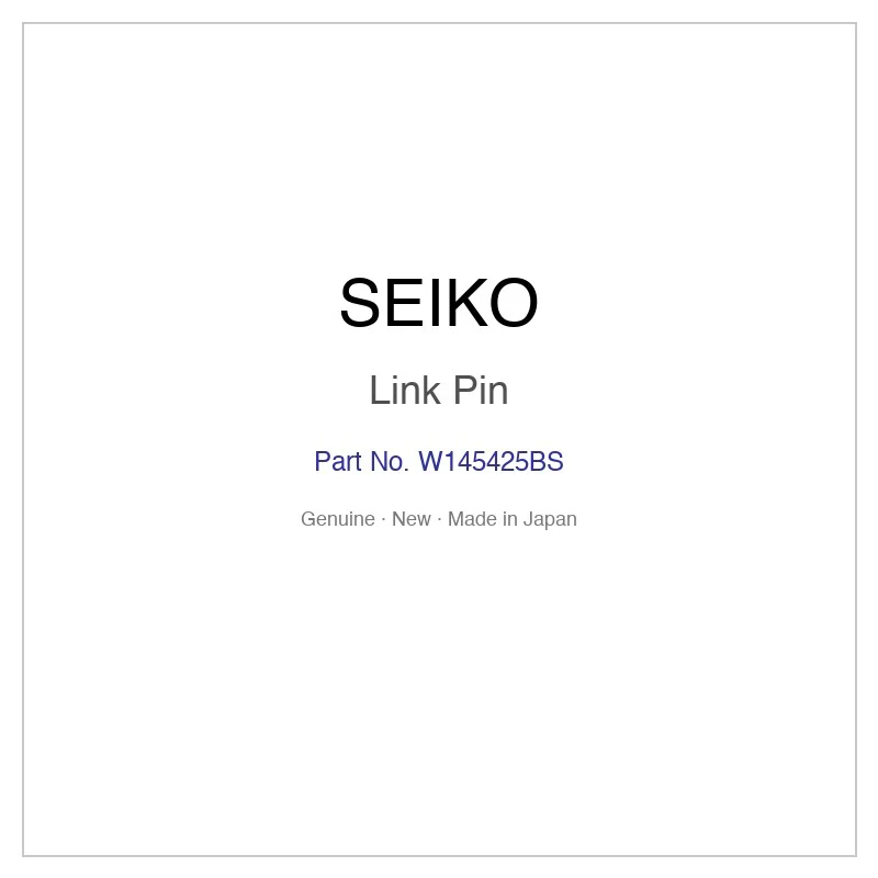 SEIKO W145425BS Link Pin for SBTM063 SBTM065 and More Models
