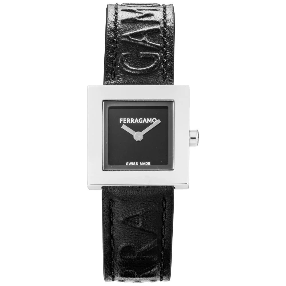 SFJT00125 Portrait Watch 2-Year Warranty Black Elegant Design Water Resistant Stylish Timepiece