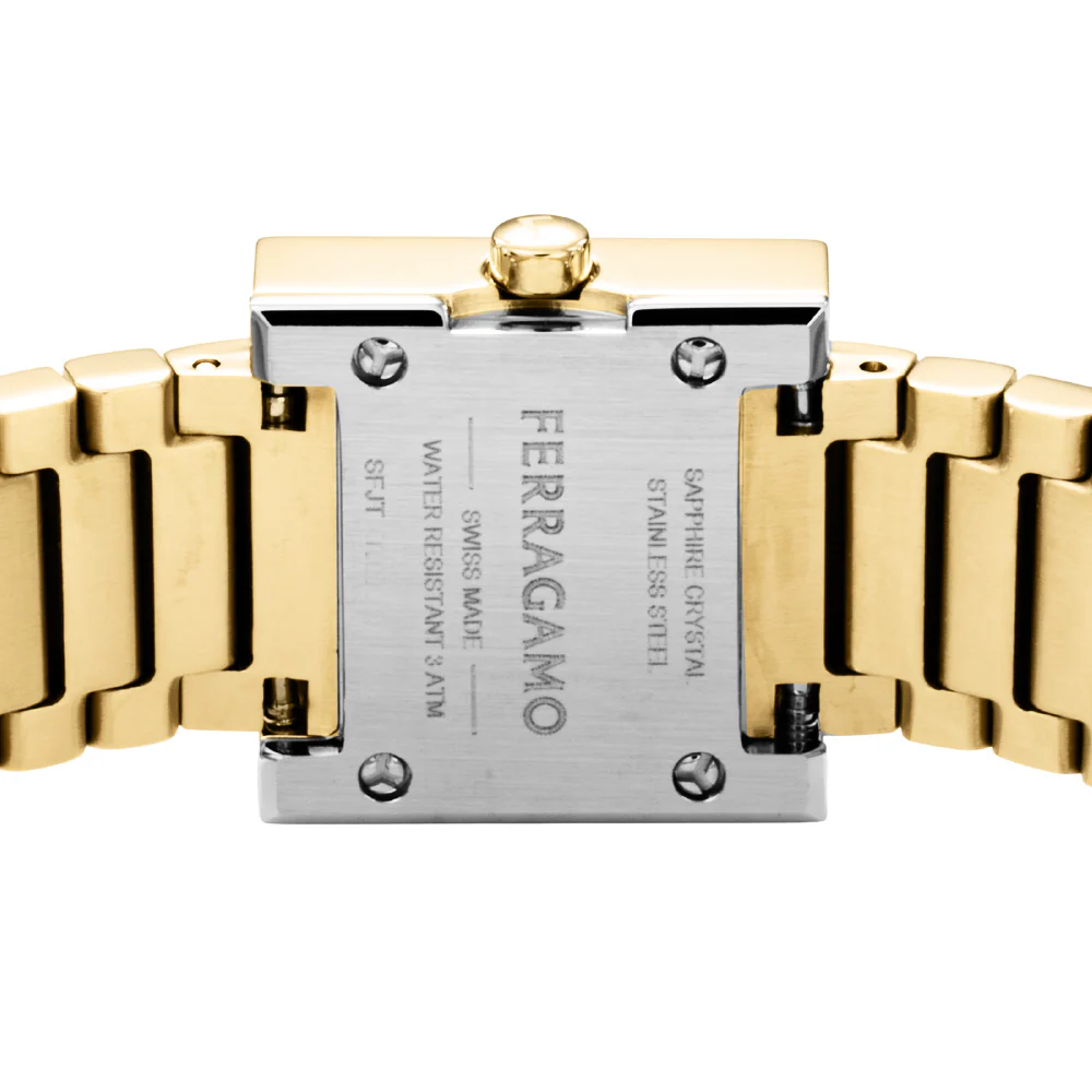 SFJT00525 Elegant Yellow Gold Portrait Watch 2-Year Warranty Water Resistant Classic Design - Image 5