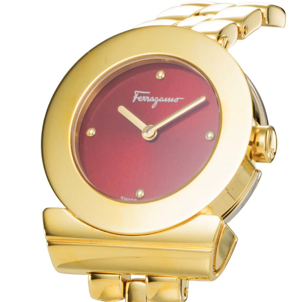 SFPD02424 GANCINO Red Watch 2-Year Warranty Stylish Design Water Resistant Quartz Movement - Image 2
