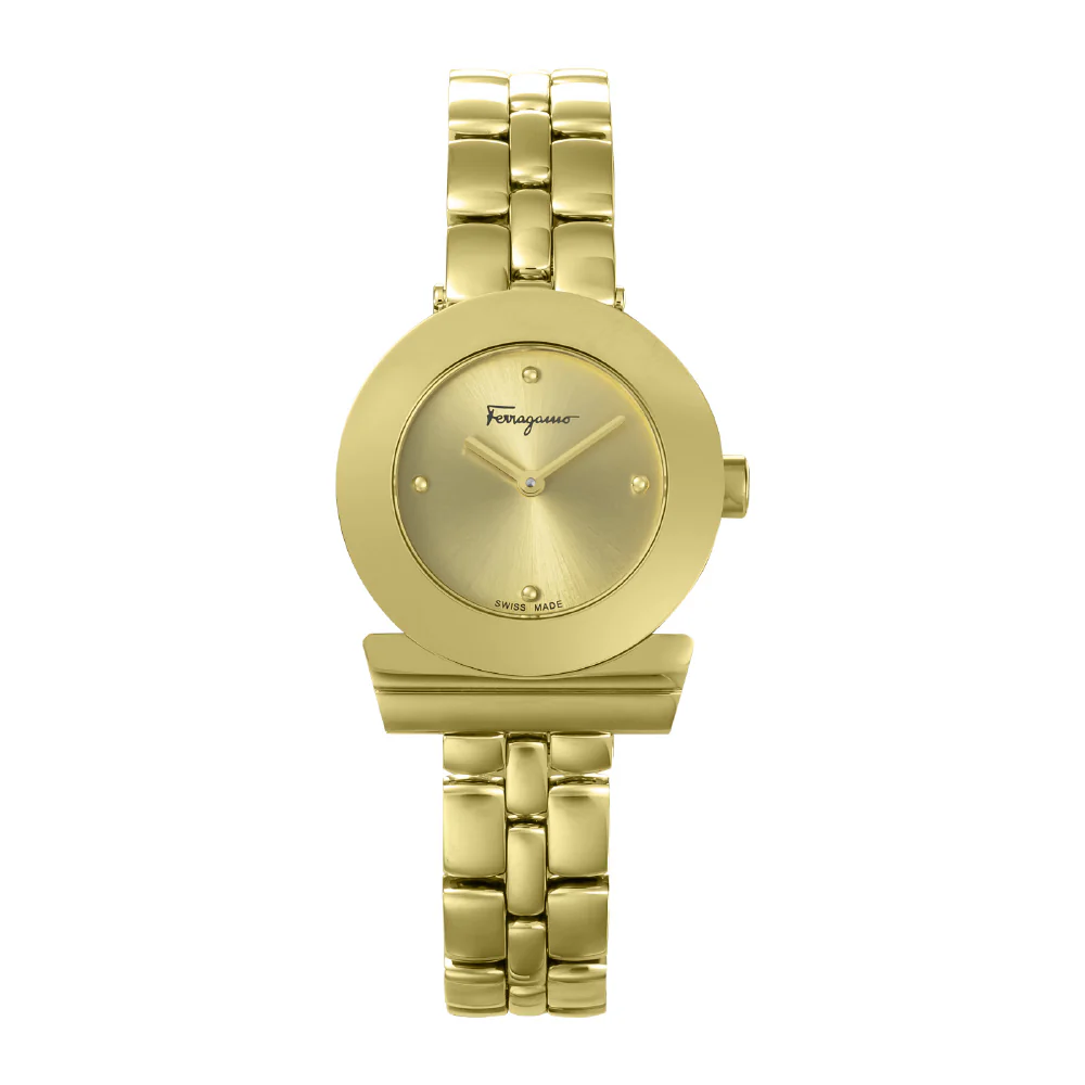 SFPD02624 GANCINO Gold Watch 2-Year Warranty Elegant Design Water Resistant Stylish Timepiece