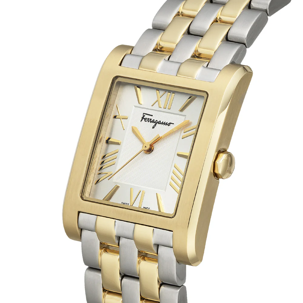 SFRS00422 Lace Gent 2-Year Warranty Yellow Gold Elegant Design Water Resistant Stylish Timepiece - Image 3