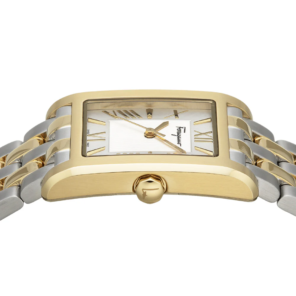 SFRS00422 Lace Gent 2-Year Warranty Yellow Gold Elegant Design Water Resistant Stylish Timepiece - Image 4