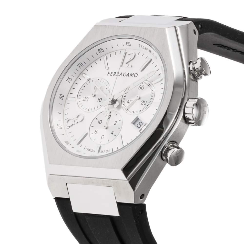 SFUV00222 Tonneau Gent Silver 2-Year Warranty Elegant Design Water Resistant Stylish Timepiece - Image 2