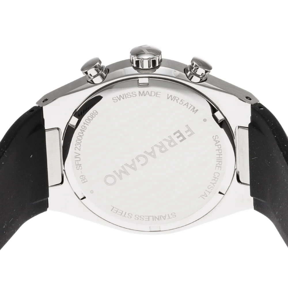 SFUV00222 Tonneau Gent Silver 2-Year Warranty Elegant Design Water Resistant Stylish Timepiece - Image 5