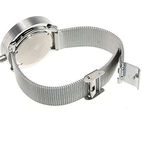 SII Issey Miyake NYAK002 Automatic Stainless Steel Mesh Watch - Image 9