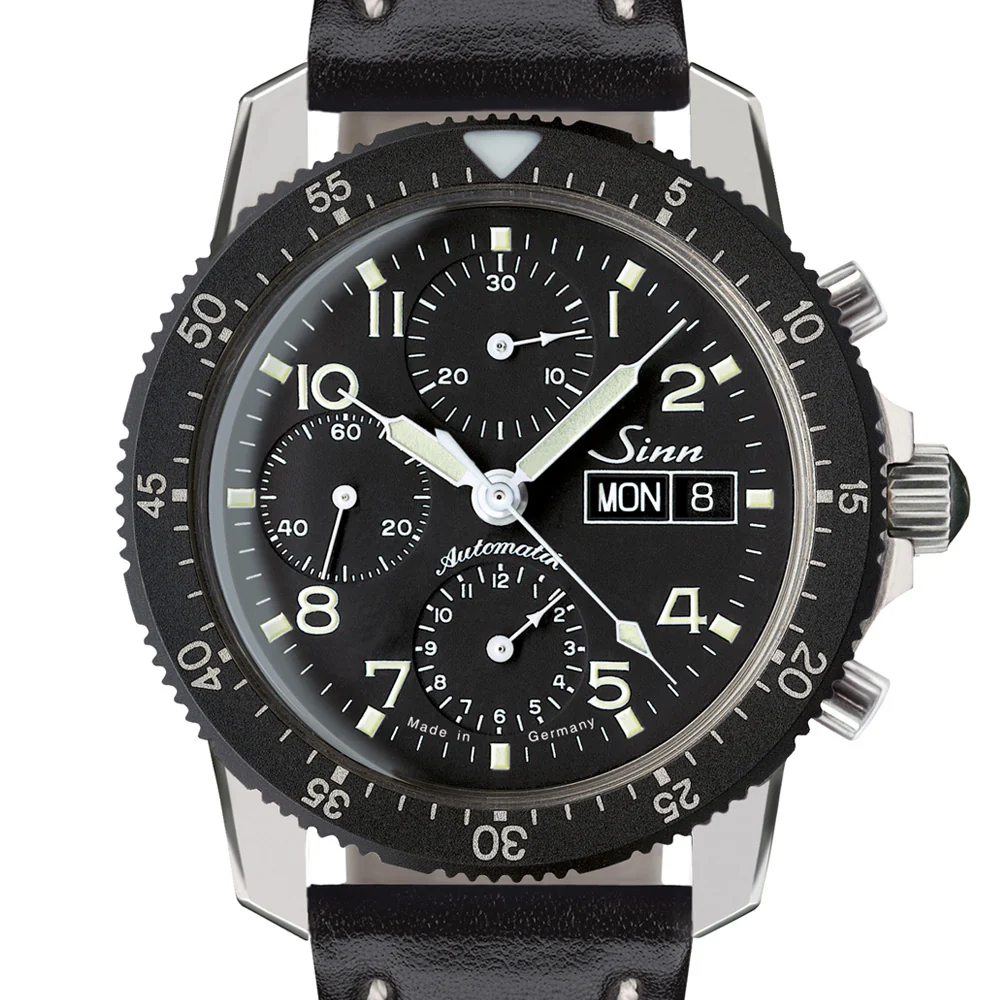 Sinn 103 Series 103.B.AUTO Black Bezel, High Visibility Dial Watch - Image 4