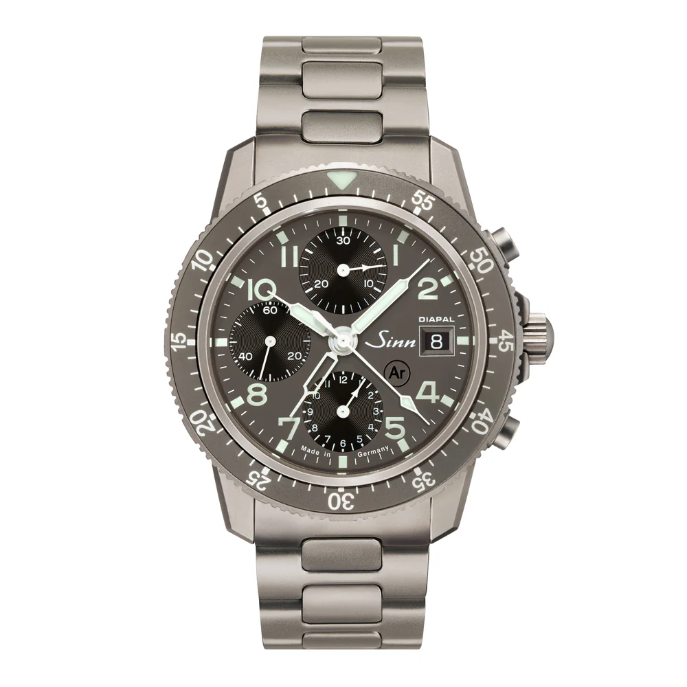 Sinn 103.TI.DIAPAL Pilot Chronograph Tool Watch with Advanced Technology and Functional Design - Image 2