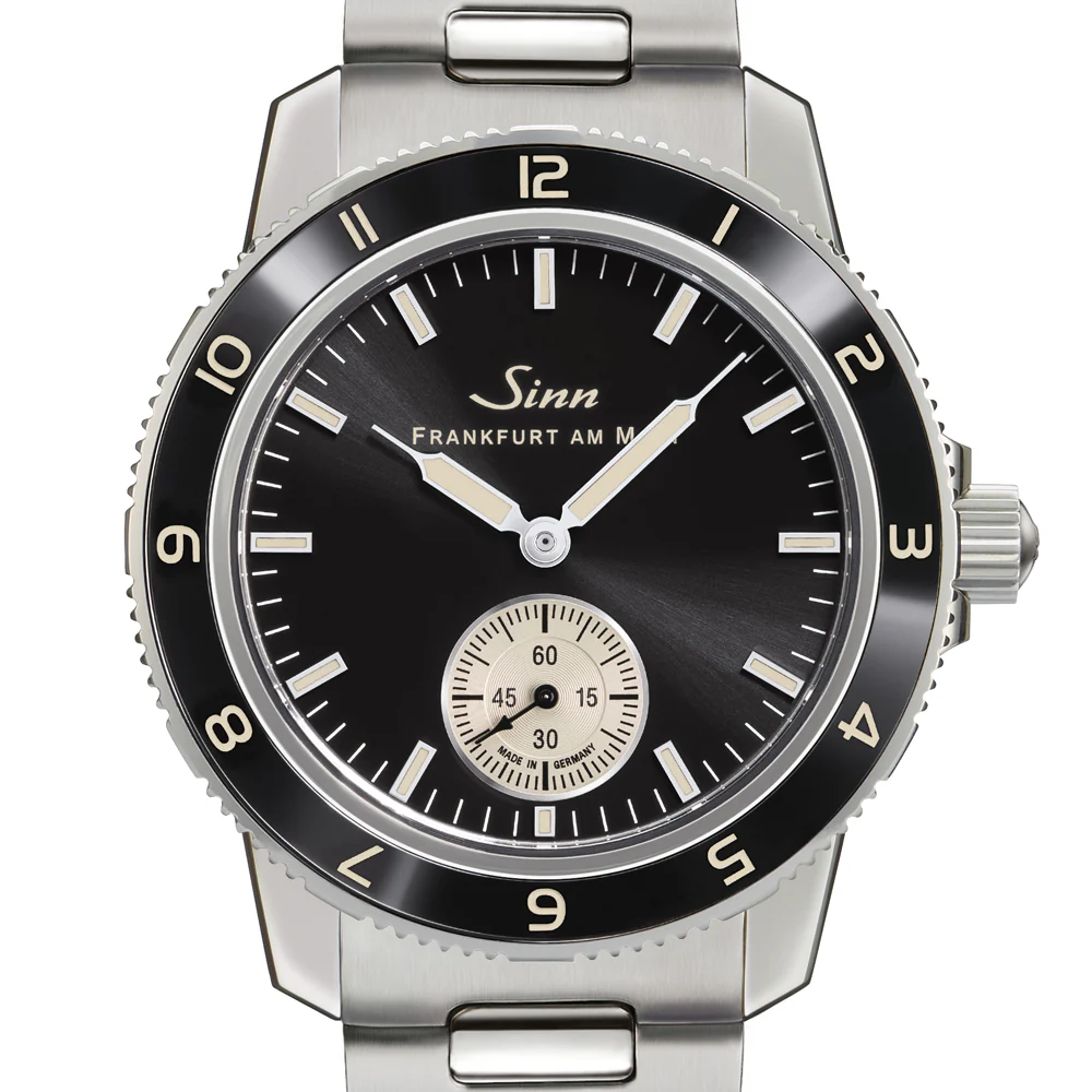 Sinn Pilot 104 Small Second Ceramic Bezel Watch - Classic Design & High Durability - Image 6
