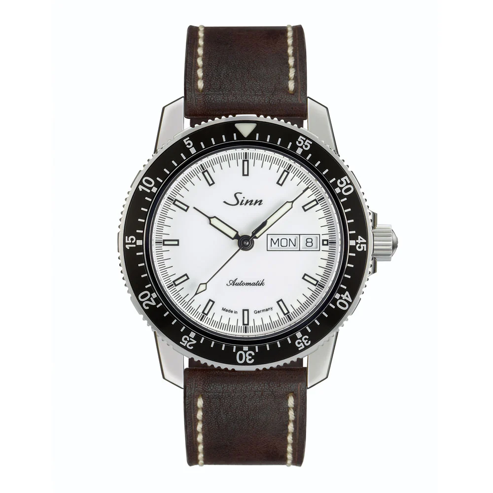 Sinn 104 Series 104.ST.SA.IW Pilot Watch with Rotating Bezel and Water Resistance
