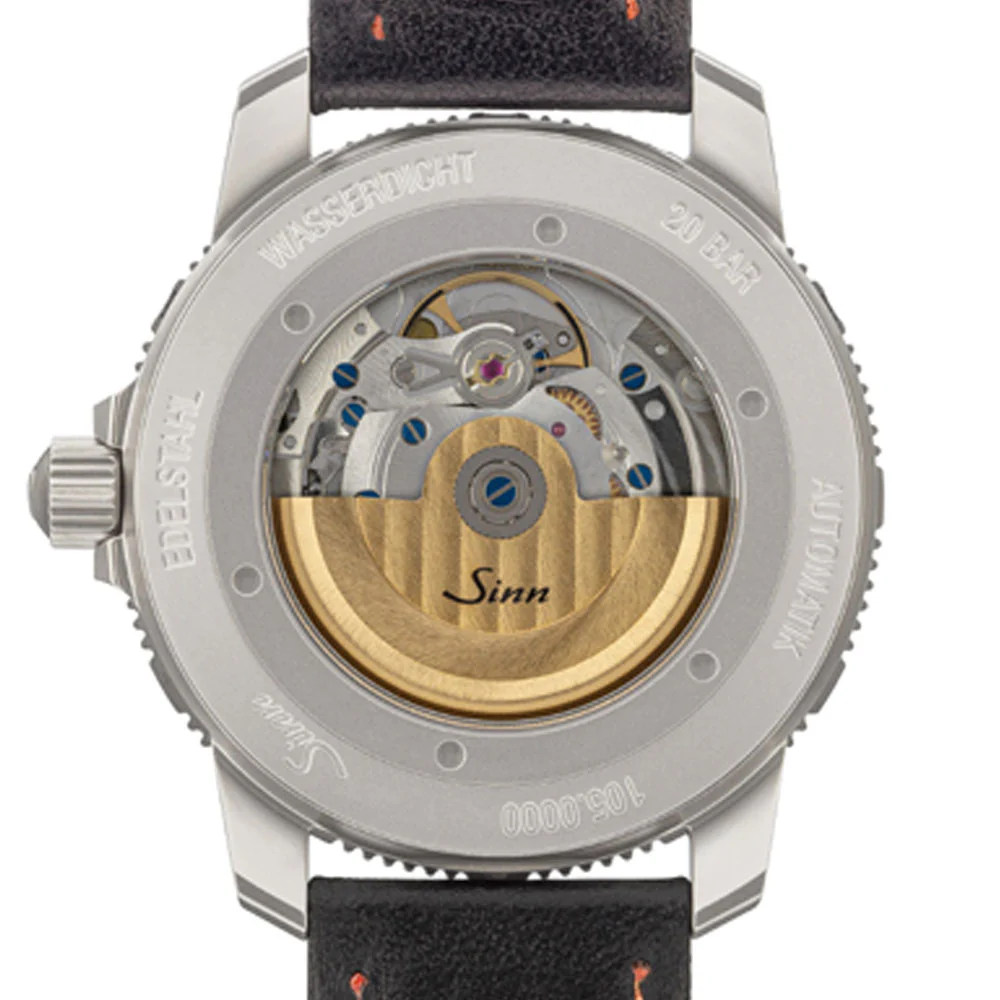 Sinn 105.ST.SA.W Modern Sports Watch with Multi-Function Bezel and Scratch-Resistant Coating - Image 6