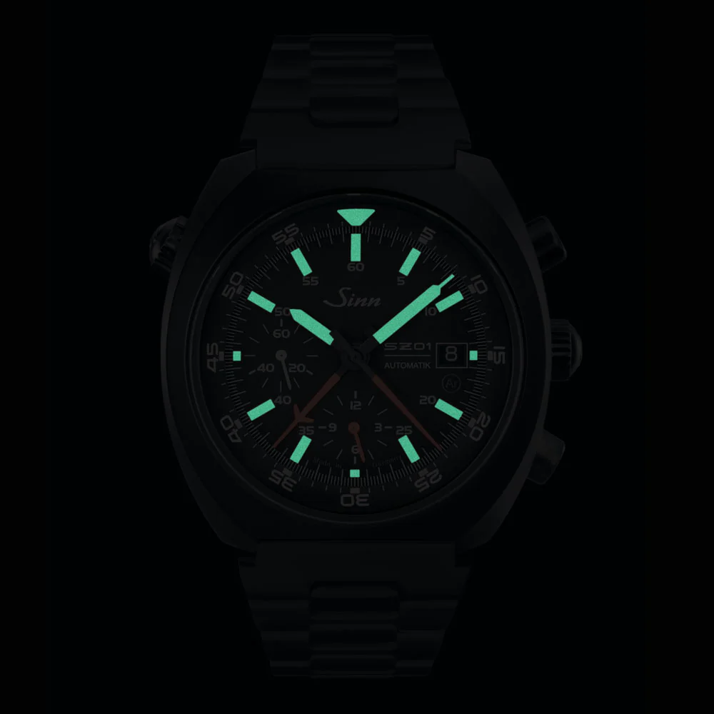 Sinn 140.ST Classic Pilot's Watch with Chronograph and Water Resistance - Image 4