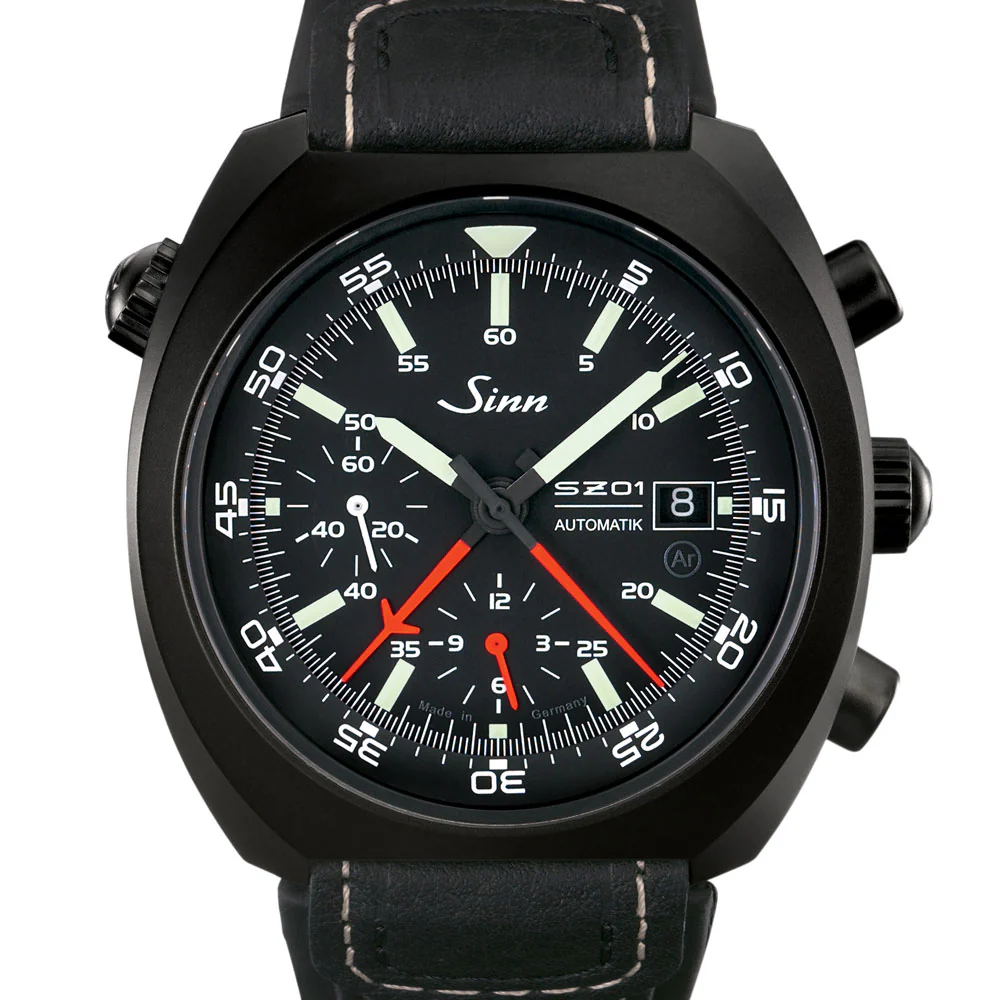 Sinn 140 Series 140.ST.S Automatic Chronograph Dive Watch with Sapphire Crystal and Water Resistance - Image 3