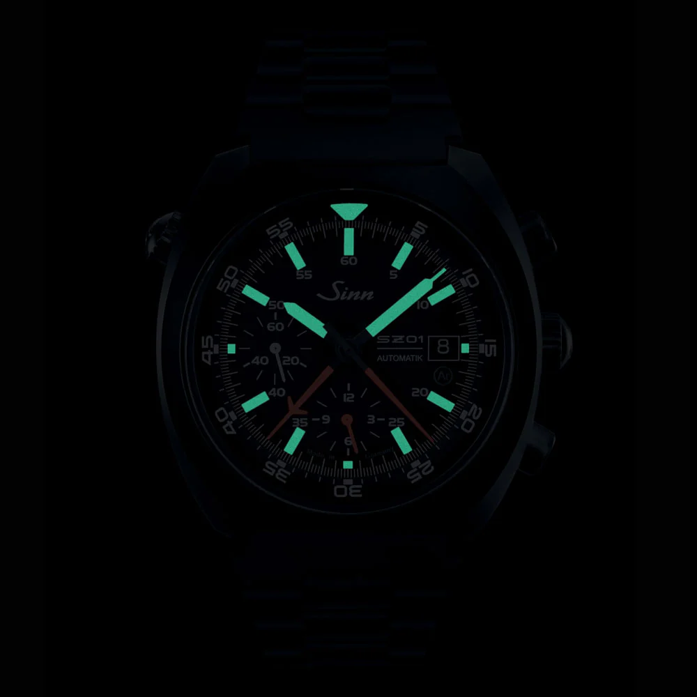 Sinn 140 Series 140.ST.S Automatic Chronograph Dive Watch with Sapphire Crystal and Water Resistance - Image 4