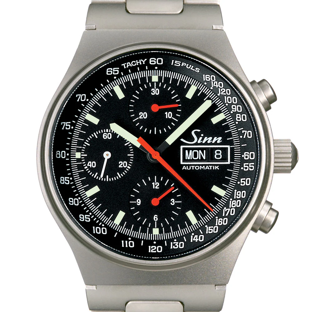 Sinn 144 Series 144.ST.SA Chronograph, Water-Resistant, Durable Design Watch - Image 3