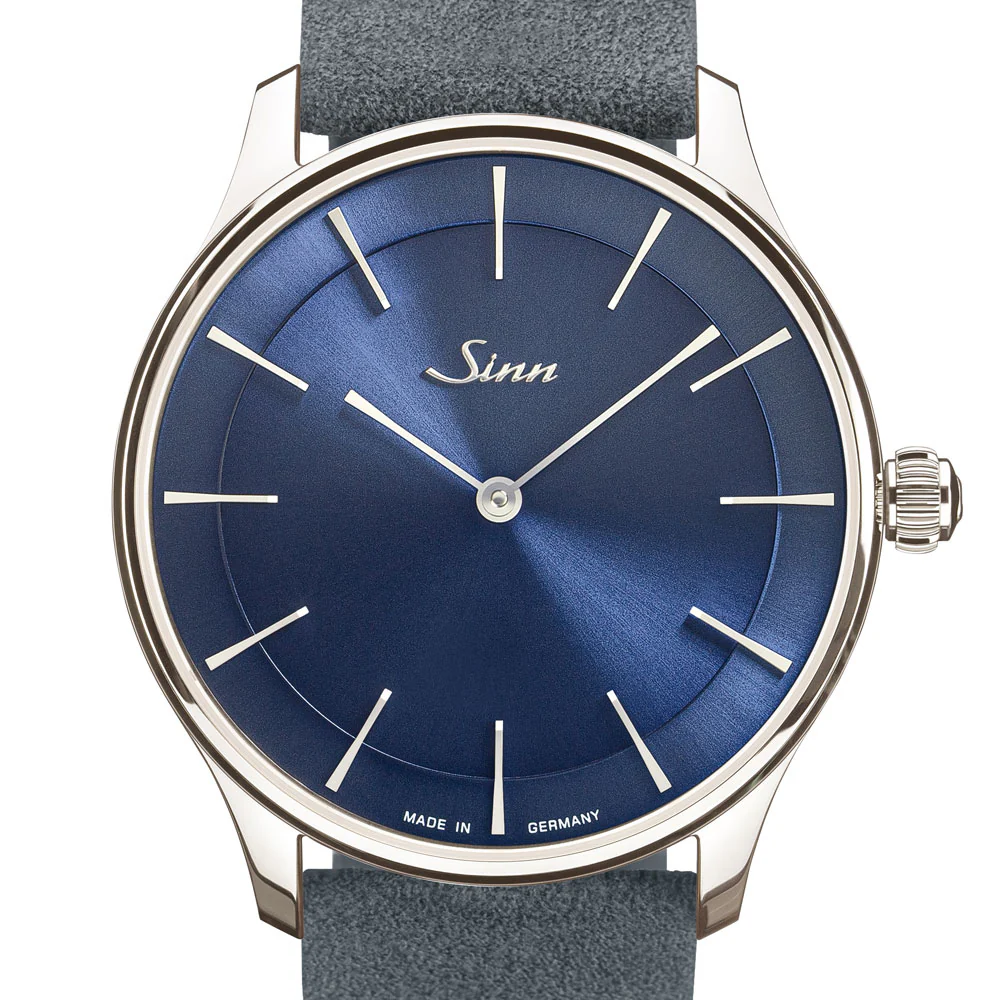 Sinn 1739.AG.B 935 Argentium Silver Elegant Design 10 Bar Water Resistant Watch - Image 5
