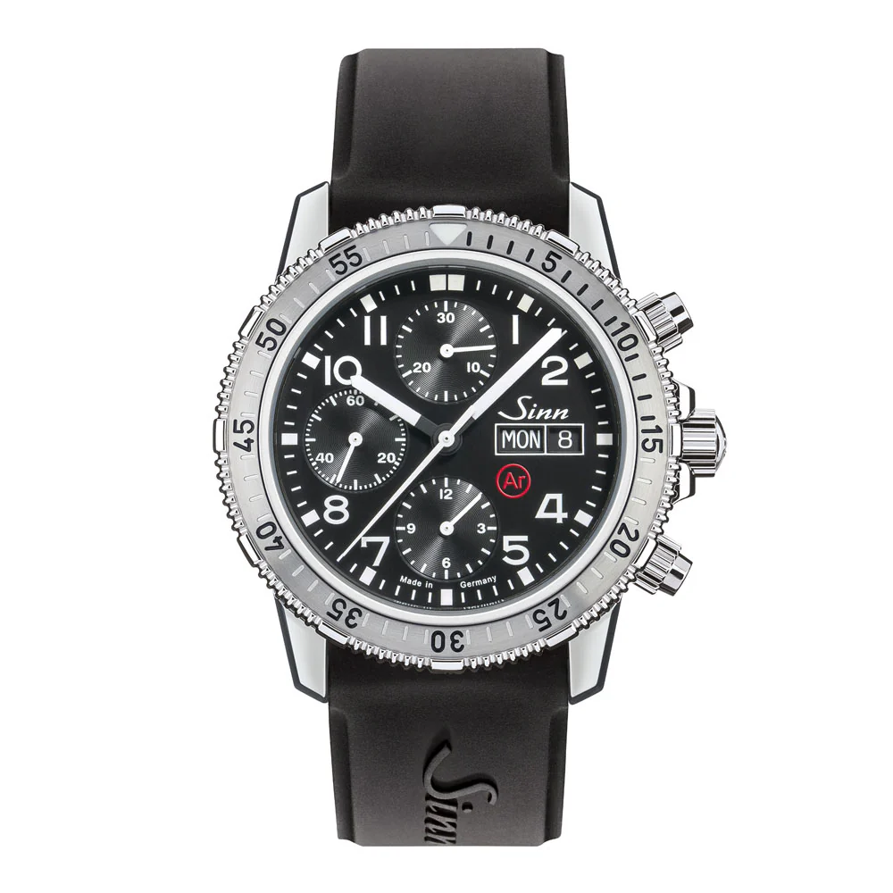Sinn 203 Series 206.ST.AR 30 Bar Waterproof Chronograph Diver's Watch - Image 2