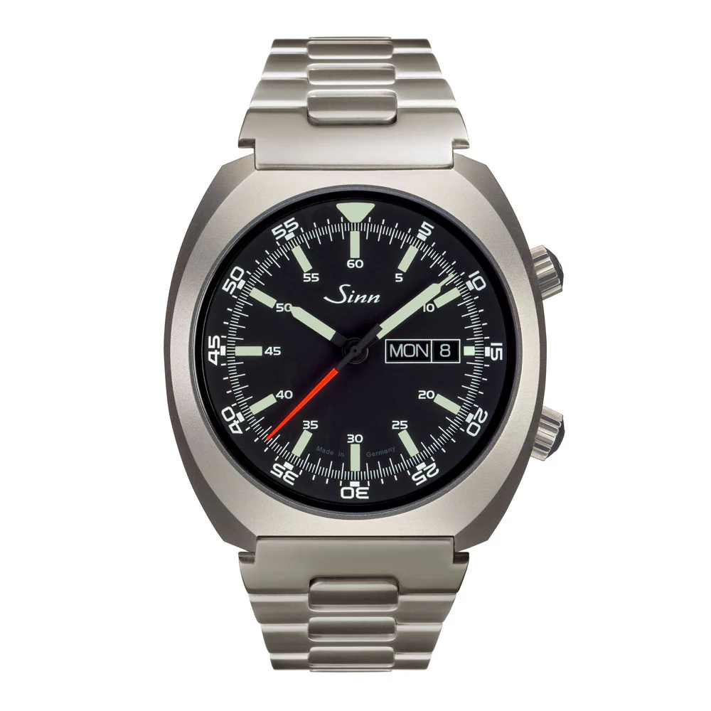 Sinn 240 Series 240.ST Automatic Chronograph Dive Watch with Sapphire Crystal and Water Resistance