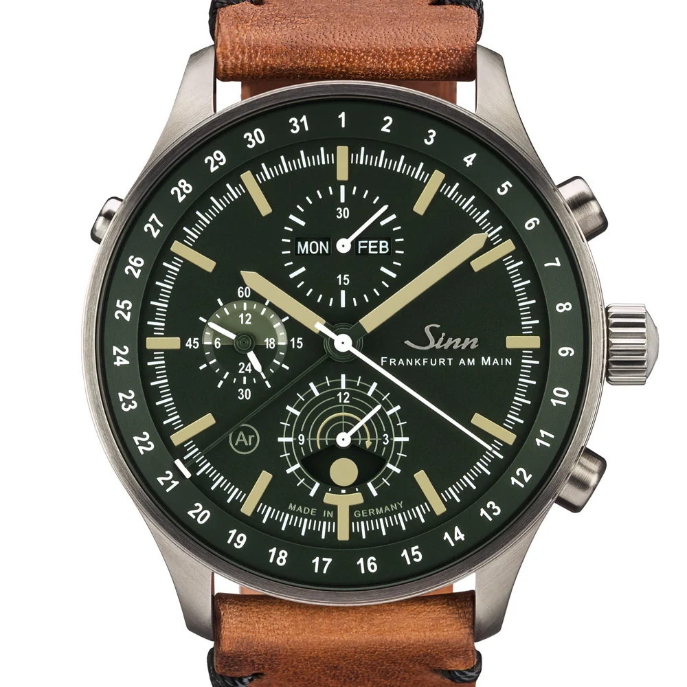 Sinn 3006 Series Automatic Chronograph Watch with Sapphire Crystal and Water Resistance - Image 3