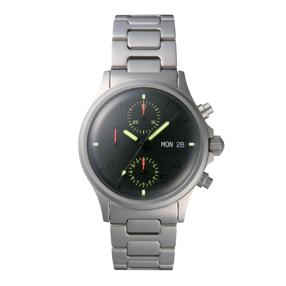 Sinn 356.FLIEGER Limited Edition Black & Yellow Watch - 45th Anniversary BEAMS Collaboration