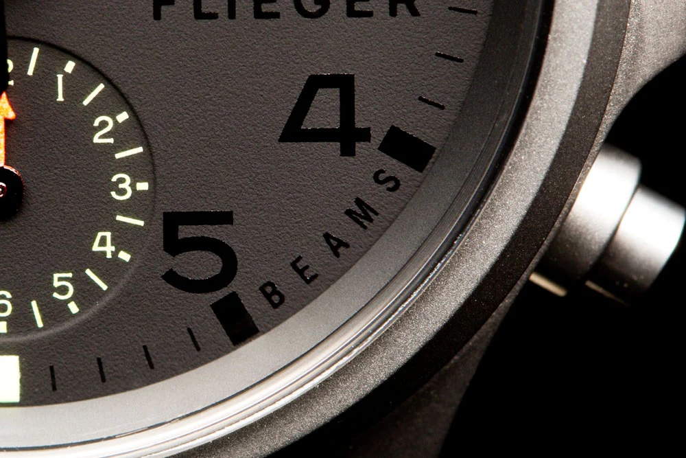 Sinn 356.FLIEGER Limited Edition Black & Yellow Watch - 45th Anniversary BEAMS Collaboration - Image 6