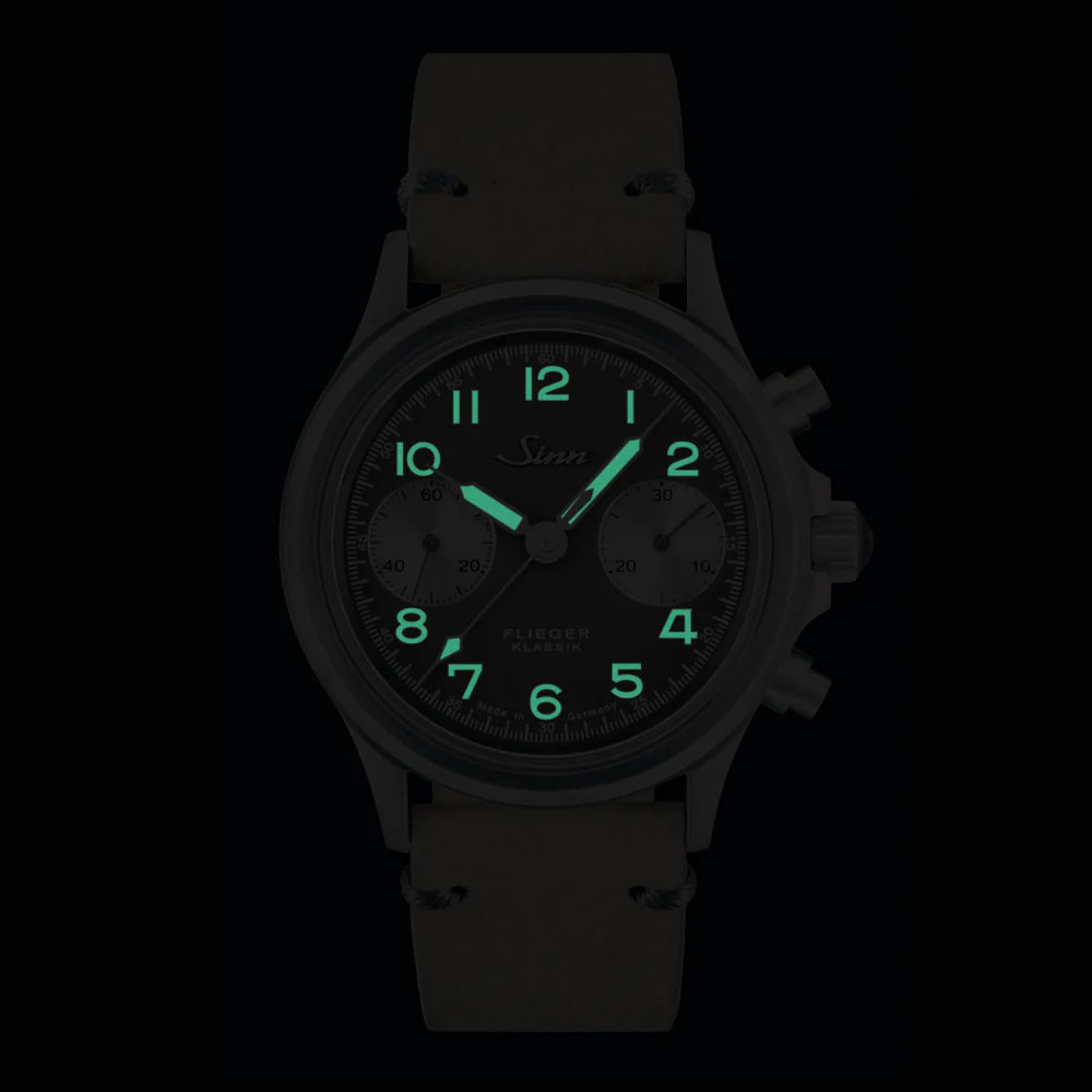 Sinn 356.FLIEGER.KLASSIK.JUB Sinn 356 Flieger Klassik JUB Limited Edition Chronograph Watch - Image 4