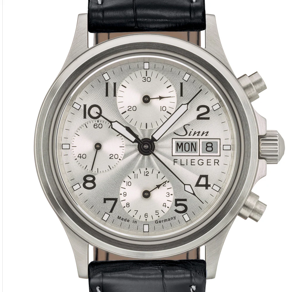Sinn Flieger 356.SA.FLIEGER.Ⅲ Pilot Watch with Chronograph and Sapphire Crystal - Image 5