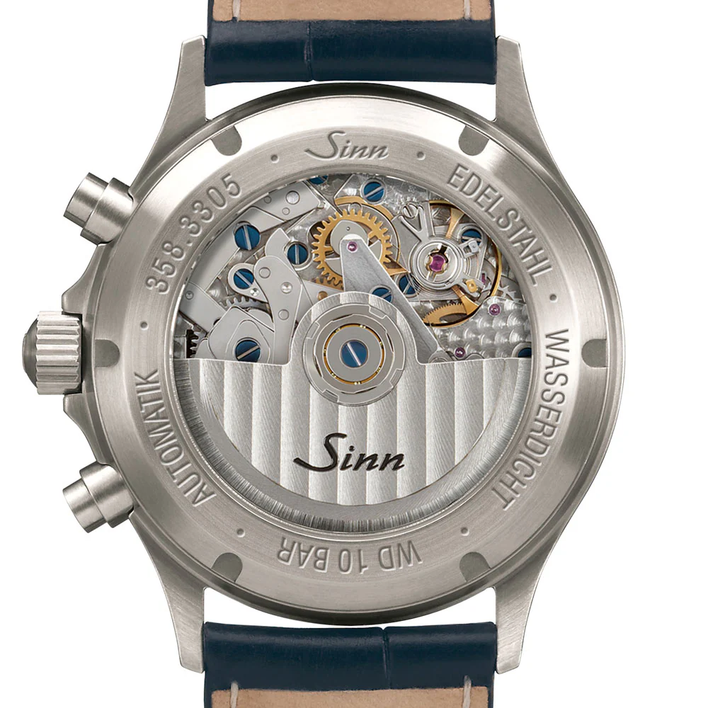 Sinn Flieger 358.SA.FLIEGER Pilot Watch with Chronograph and Sapphire Crystal - Image 5